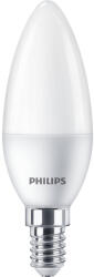 Philips Bec LED Philips B35, tip lumanare, EyeComfort, E14, 5W (40W), 470 lm, lumina alba calda (2700K) (871951430936401)