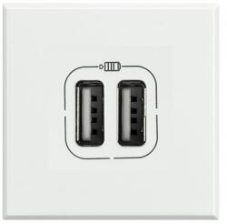 Legrand Priza USB Axolute, 2M, Alb (HD4285C2)