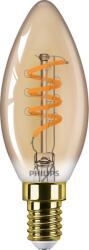 Philips Bec decorativ LED classic 15W B35 E14 GOLD SP D RFSRT4 (871869977493600)