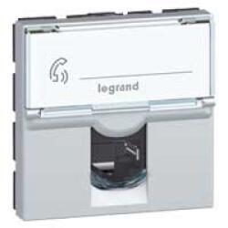 Legrand Priza de date RJ45 CAT6A STP, Mosaic, 2M, aluminiu (079476)