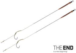 Delphin THE END Skin rig kötött horog / 2db 20cm/25lbs/#6 (830410626)