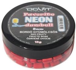 DOVIT Favorite Dumbell Neon 8mm - Bordó Gyümölcsös (favorite Dumbell Neon 8mm - Bordó Gyümölcsös)