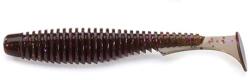 FISHUP U-Shad 2.5" (9pcs. ), #050 - Green Pumpkin Brown/Red & Purple (FHL10022112)