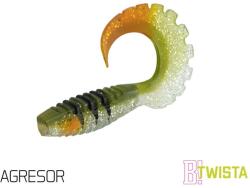DELPHIN Gumihal Delphin TWISTA UVs / 5db 10cm/AGRESOR (101002285) - pecadepo