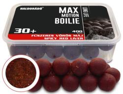Haldorádó HALDORÁDÓ MAX MOTION Boilie Long Life 30+ mm - Fűszeres Vörös Máj (HD28649)