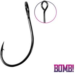 Delphin BOMB! HardLURE szakállas horog / 10db 10# (101000460)