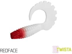 DELPHIN Gumihal Delphin TWISTA UVs / 5db 10cm/RedFACE (101002289) - pecadepo