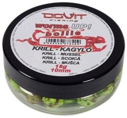 DOVIT worms UP! Boilie 10mm - Krill-kagyló (DOV840) - pecadepo
