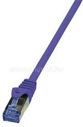 LogiLink Patch kábel PrimeLine, Cat. 6A, S/FTP, lila, 0, 25 m (LOGILINK_CQ301VS) (LOGILINK_CQ301VS)