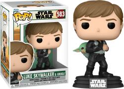 Funko Funko POP Star Wars: Book Of Boba Fett - Luke Skywalker & Grogu figura