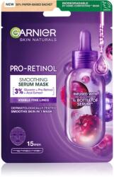 Garnier Skin Naturals Pro-Retinol mască textilă pentru netezire 22 g