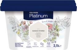 Poli-Farbe Platinum Színes Falfesték 2, 5l H10 Havasi Gyopár Beltéri Vizesbázisú