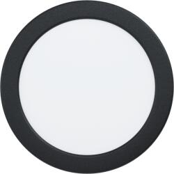 EGLO Fueva5 Beépíthető Lámpa Led 11w 1350lm 4000k átmérő: 16, 6cm Fekete (99158)