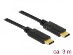 Delock USB 2.0 kábel Type-C a Type-C 3 m 3 A (DL83867) (DL83867)