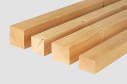 Rettenmeier Holzindustrie Fehérfa Fűrészelt Fenyő élléc 78 X 78 X 3000 Mm