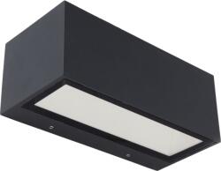 LUTEC Gemini Falikar 20w 1230lm 4000k Ip54 Szürke Fel/le Világító (5189101118)