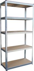 Praktiker Praktiker fémpolc 5 MDF polccal horganyzott 180x90x40cm - praktiker - 12 990 Ft