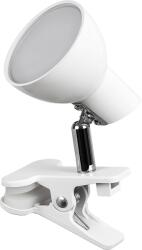 Rábalux Noah Csiptetős Spotlámpa Led 5w 360lm 3000k Ip20 Kapcsolóval Fehér (1477)