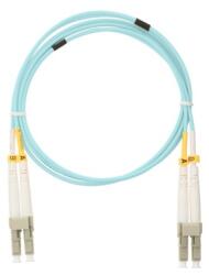 NIKOMAX Optikai patch kábel SC - SC, MM 50/125, duplex, 2m, aqua (NMF-PC2M3C2-SCU-SCU-002) - cyberdepo