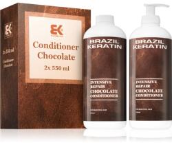 Brazil Keratin Chocolate Intensive Repair Conditioner ambalaj economic pentru par deteriorat