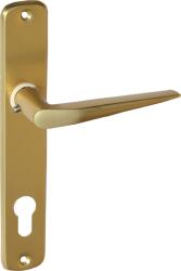 JKH Ajtókilincs Cz 410 + Ajtócím 90 Mm Arany Eloxált