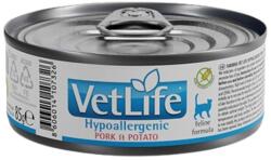 Farmina Vet Life Hypoallergenic Pork&Potato 85g Conserva pisici cu intolerante alimentare, cu porc si cartofi