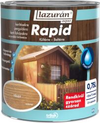 Lazurán Aqua Rapid Vékonylazúr, 0, 75 L, Tölgy