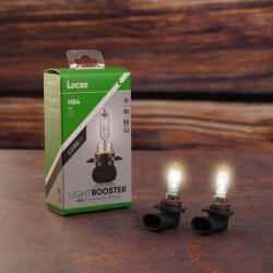 Lucas LightBooster HB4 autóizzó 12V 51W, +50%, 2db/csomag (LLX9006XLPX2)