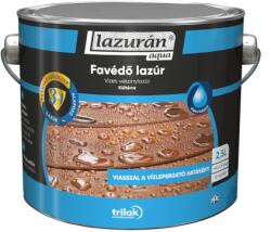 Lazurán Aqua 3in1 Favédő Lazúr Vizes 2.5l Harmatszürke