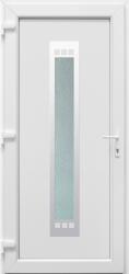 CanDo Ohio Standard Ajtó 98x208cm, Pvc Fehér/antracit, Balos, Kilinccsel