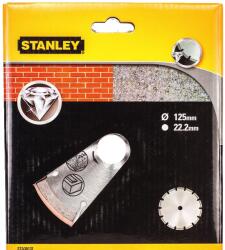 STANLEY Gyémánttárcsa 125mmx22, 2 Szegmentált (sta38137-xj)