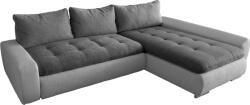 D & L Adria 80x278x188cm szürke sarokülőgarnitúra (ADRIAG82G94)