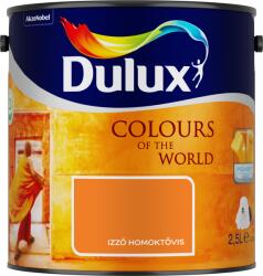Dulux nagyvilág színei beltéri falfesték 5L izzó homoktövis