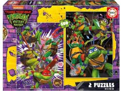 Educa 2 x 500 db-os puzzle - Tini nindzsa teknőcök (19916)