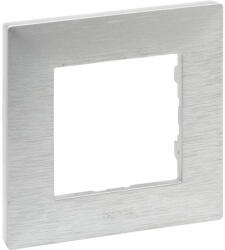 Legrand Niloé Step 1-es keret, csiszolt alumínium, LEG863891 (863891)