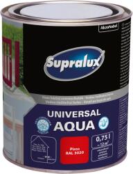 Supralux Universal Aqua 0, 75l Piros Selyemfényű Zománcfesték