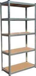 Praktiker Praktiker fémpolc 5 MDF polccal horganyzott 180x90x40cm - praktiker - 11 990 Ft