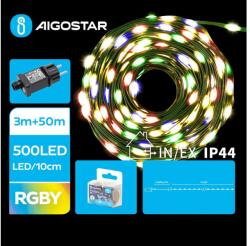 Aigostar B. V. Aigostar - LED Karácsonyi kültéri lánc 500xLED/8 funkció 53m IP44 többszínű B103031S4 (AI1425)