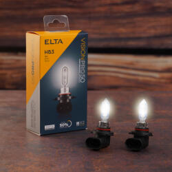 elta Vision Pro 50 HB3 autóizzó 12V 60W, +50%, 2db/csomag (EB3005TR)