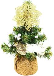 LAALU TINY 4 - karácsonyfa feldíszítve cserépben - 14 dísz, 25 cm (LAU-2412-25N)