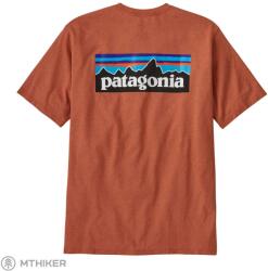 Patagonia P-6 Logo Responsibili-Tee póló, redtail rust (XL)