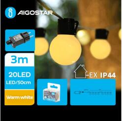 Aigostar B. V. Aigostar - LED Kültéri dekoratív lánc 20xLED/3m IP44 meleg fehér AI1448 (AI1448)