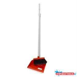  Szemetes lapát műanyag álló + seprű (41807)