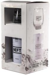  Neft White vodka díszdobozban 1 pohárral (0, 7L / 40%) - goodspirit