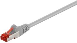 Goobay S/FTP CAT6 Patch Kábel - 7.5 m, Szürke