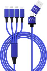  Smrter Hydra Elite 6in1 Adat és Töltő Kábel - 1.2 m, Kék - fizz - 5 080 Ft