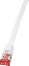 LogiLink CF2091S U/STP CAT6 Patch Kábel - 10 m, Fehér
