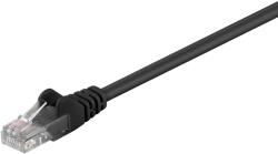 Goobay U/UTP CAT5e Patch Kábel - 30 m, Fekete