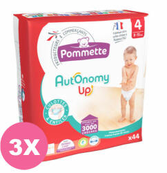 Pommette bugyipelenka 4-es, Autonomy Up, 8-15 kg, 132 db - HAVI pelenkacsomag