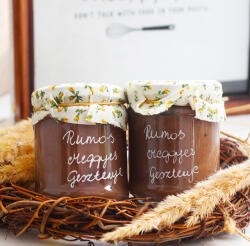  Papp rumos-meggyes gesztenye lekvár - 200g